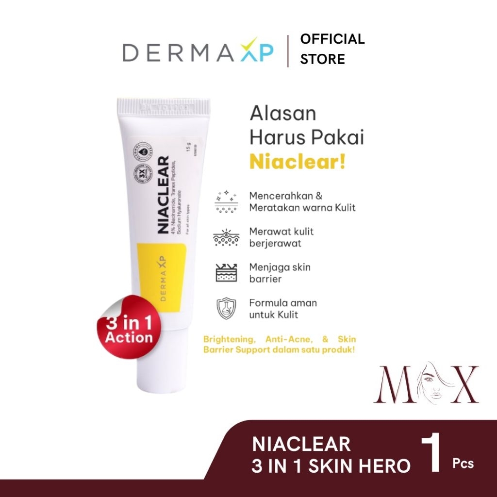 Jual DERMA XP - Niaclear Untuk Mengatasi Jerawat | Shopee Indonesia