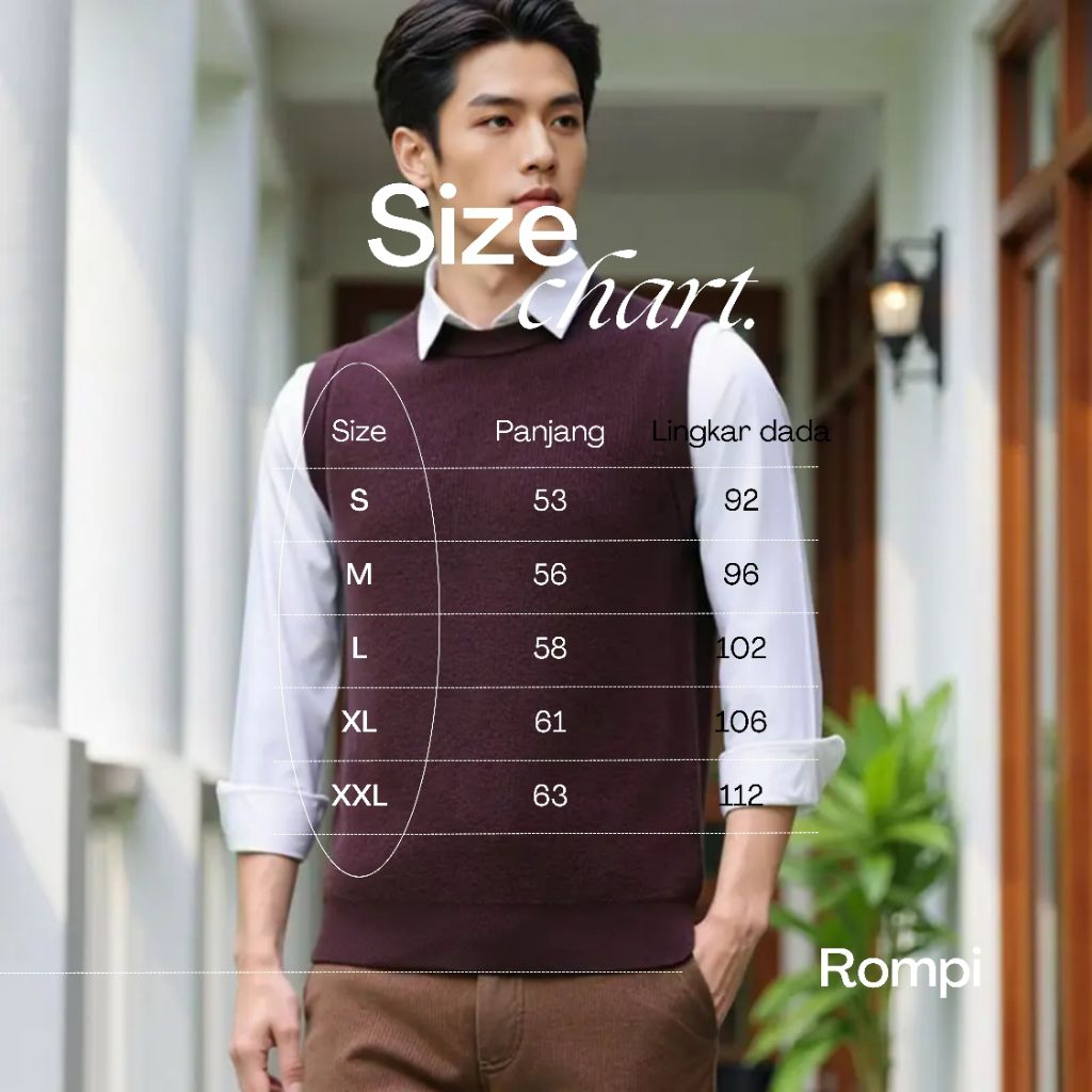 Jual Terbaru rompi fullover Atasan rajut unisex Vest kerah bulat ...