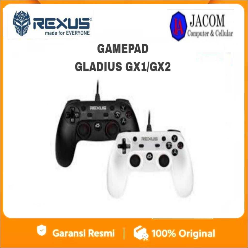 Jual GAMING GAMEPAD REXUS GLADIUS GX1/GX2 USB FOR PC/PS3/ANDROID ...