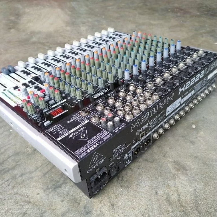 Jual mixer behringer xenyx x2222usb bekas second | Shopee Indonesia