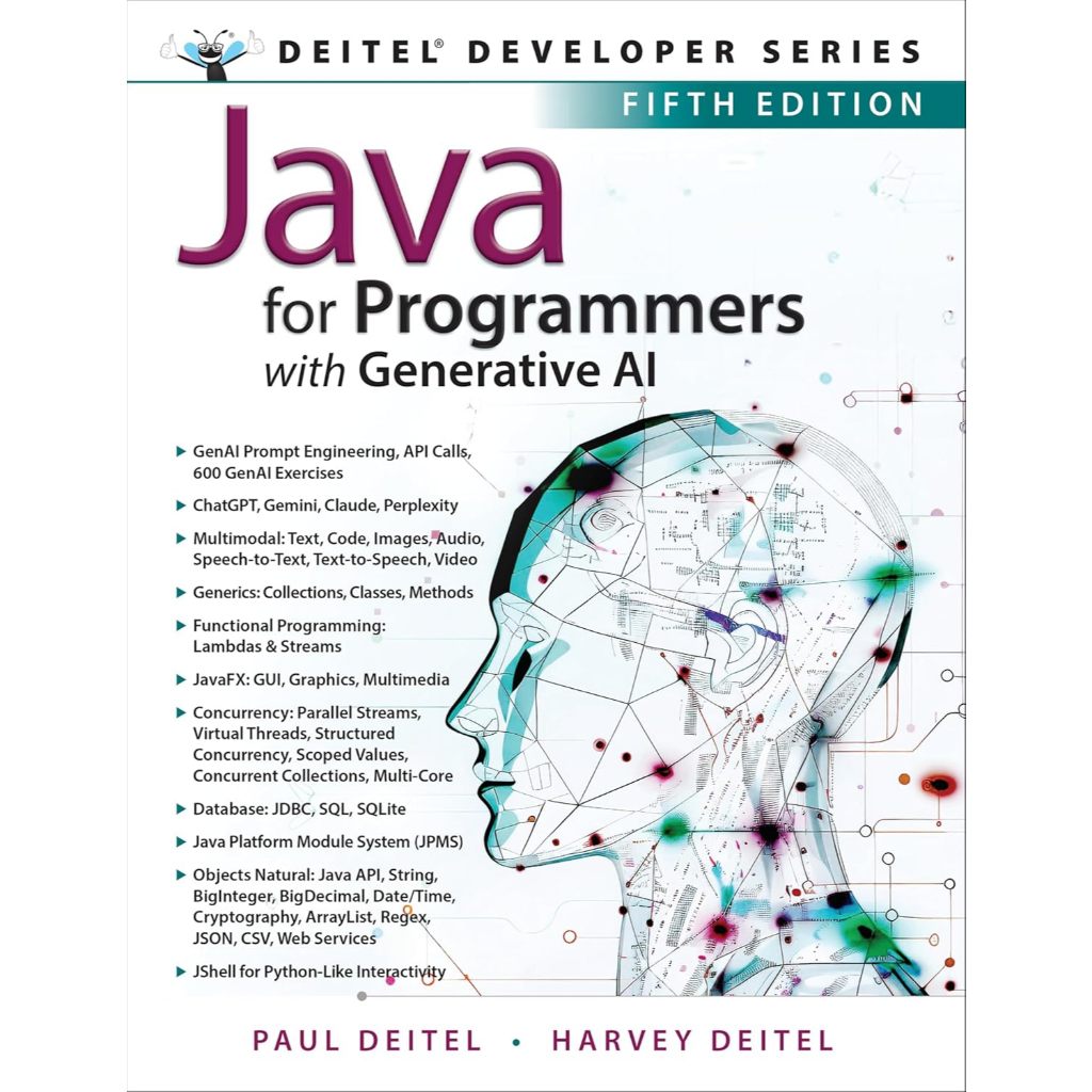 Jual Buku Java for Programmers: With Generative AI, 5th Edition ...