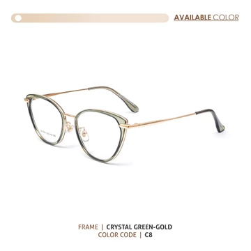 La Chapella Kacamata Minus Cylinder Lensa Photocromic Anti Radiasi Blueray Bahan TR 90 Metal