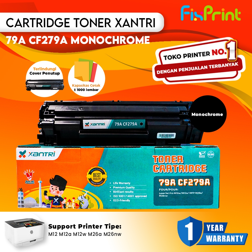 Jual Cartridge Toner Compatible 79A CF279A Refill Printer LaserJet Pro ...