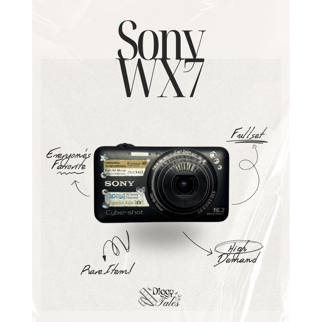 Jual Sony Cybershot WX7 Black | Shopee Indonesia