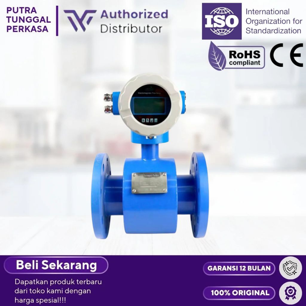 Jual Flowmeter Electromagnetic DN100 4