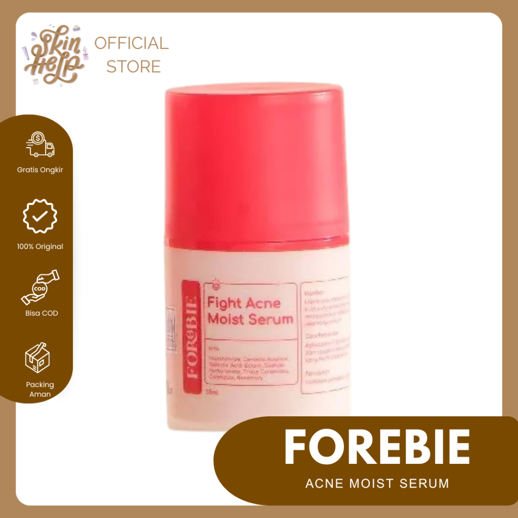Jual FOREBIE - Fight Acne Moist Serum 35ml (Original Produk 100 % ...