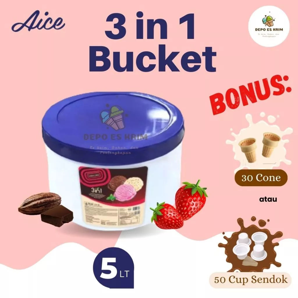Es Krim Bucket 8 Liter