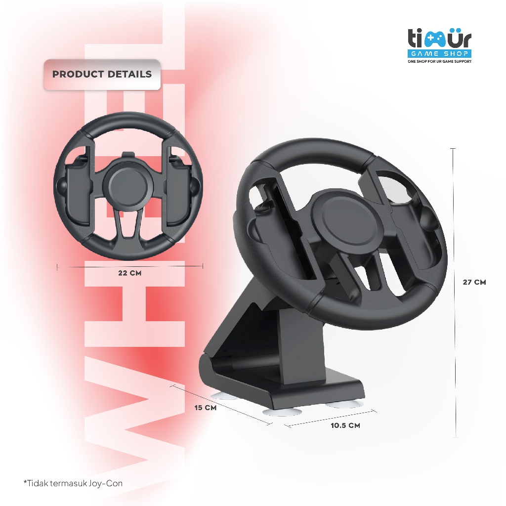 Jual Joycon Racing Steering Wheel Nintendo Switch 2 - Setir Balap ...
