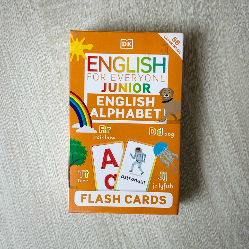 Jual DK - English for Everyone Junior English Alphabet Flash Cards ...