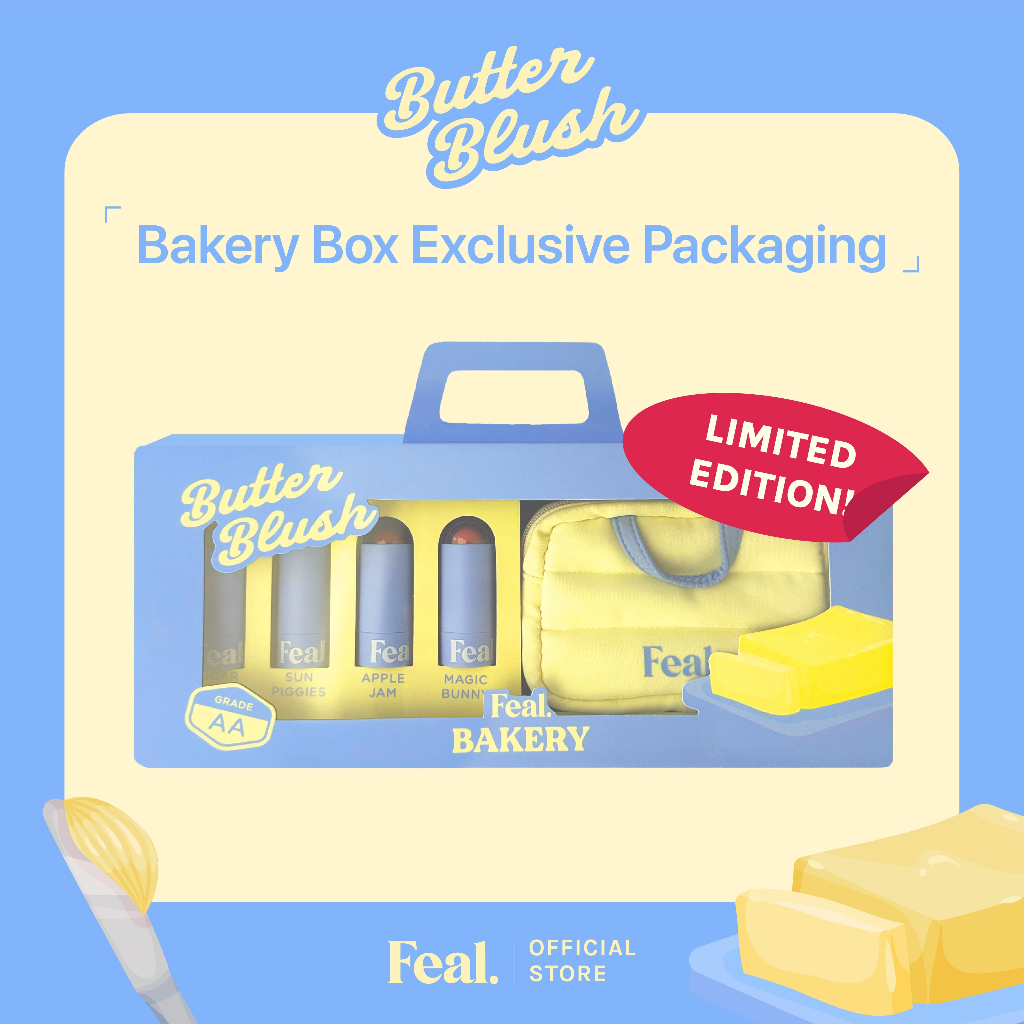 Jual [LIMITED EDITION] Feal Butter Blush - Bakery Box Package ...