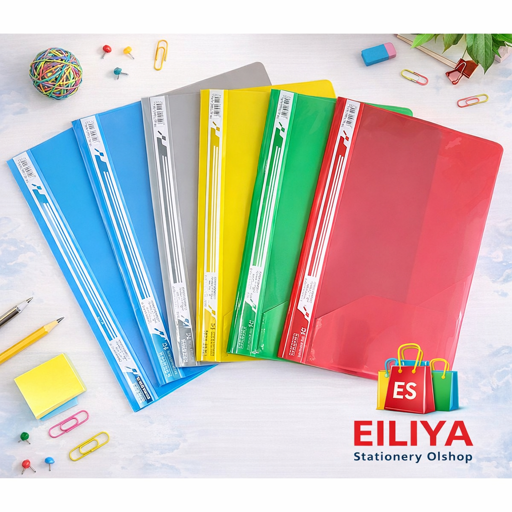 Jual Map Business File Plastik Folio Folder One Plastic Snelhecter ...