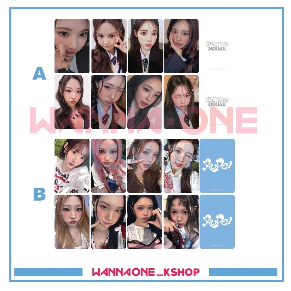 Jual photocard Hearts2hearts H2H RUDE fanmeeting hearts 2 house ...