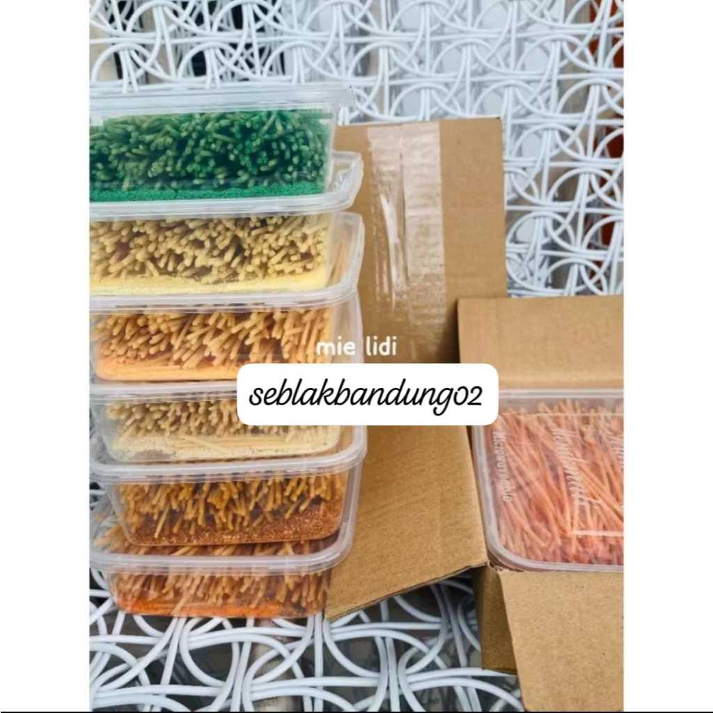Jual mie lidi kemasan box 500ml aneka rasa ready varian rasa pedas ...