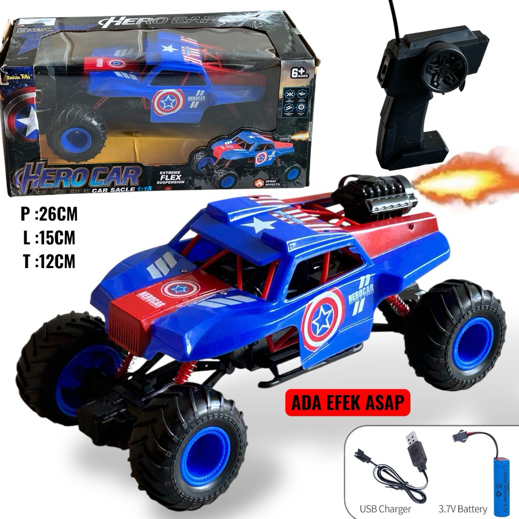 Jual Mobil Remote Control Spray Mobil Mobilan Offroad Alloy Climbing ...