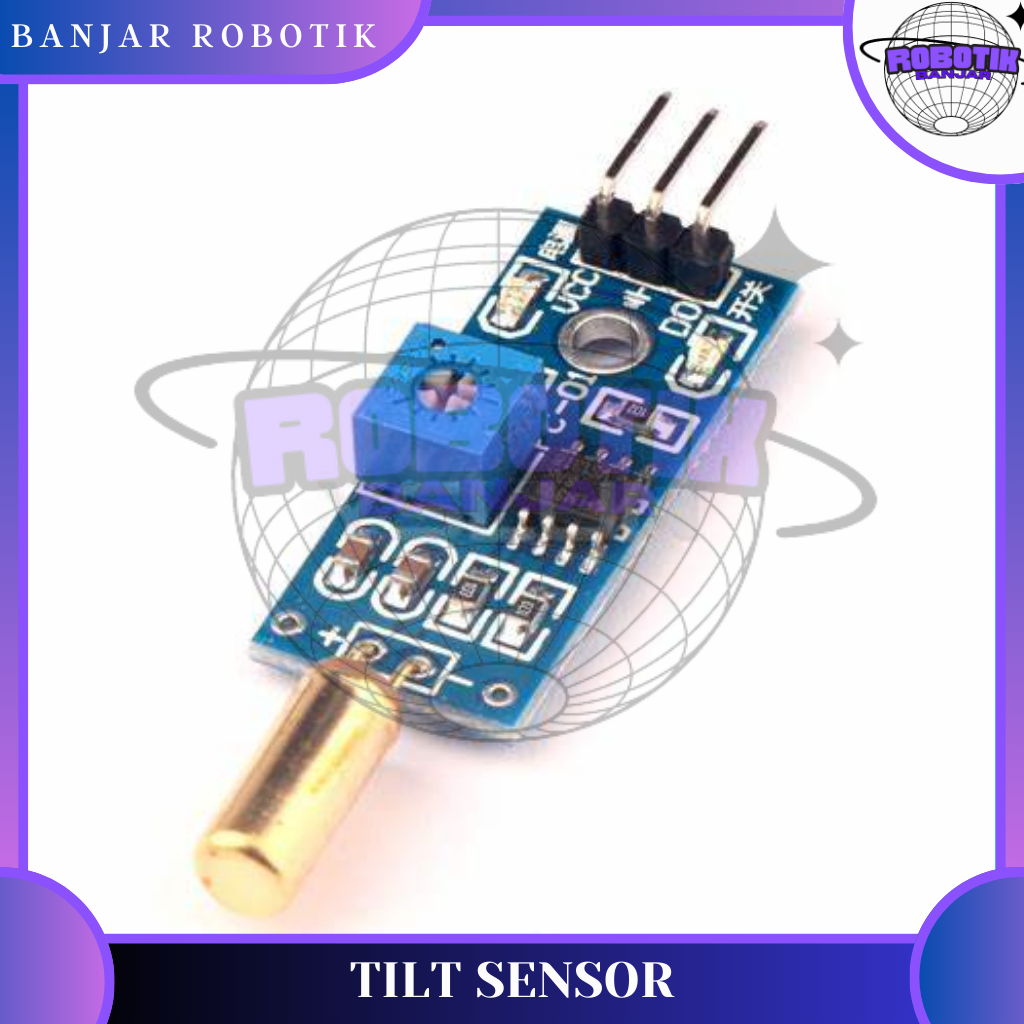 Jual Tilt Sensor Modul Sensor Kemiringan / Tilt SW-520D - Arduino ...