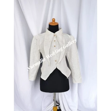 Flower Blouse Korean Look Atasan Motif Bunga Elegan