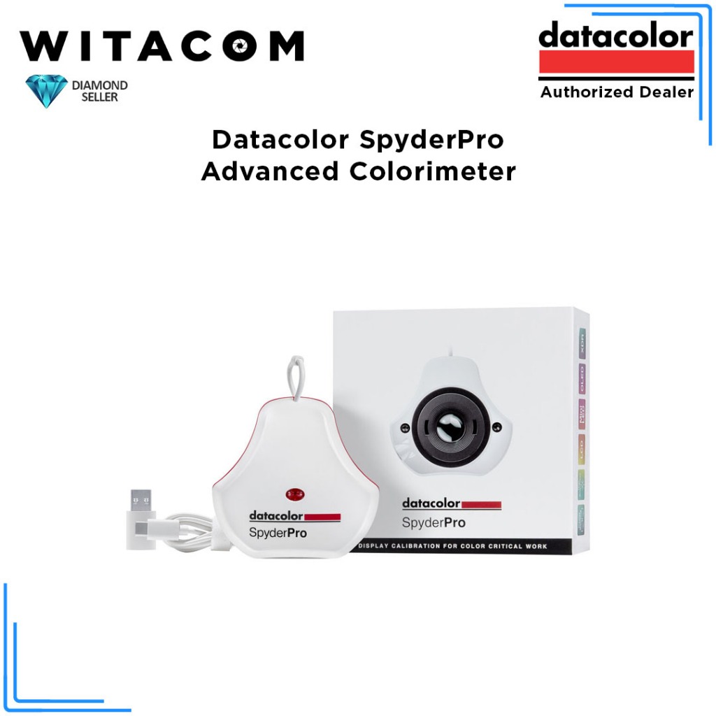 Jual Data Color SpyderPro / Spyder Pro Advanced Colorimeter - Original ...