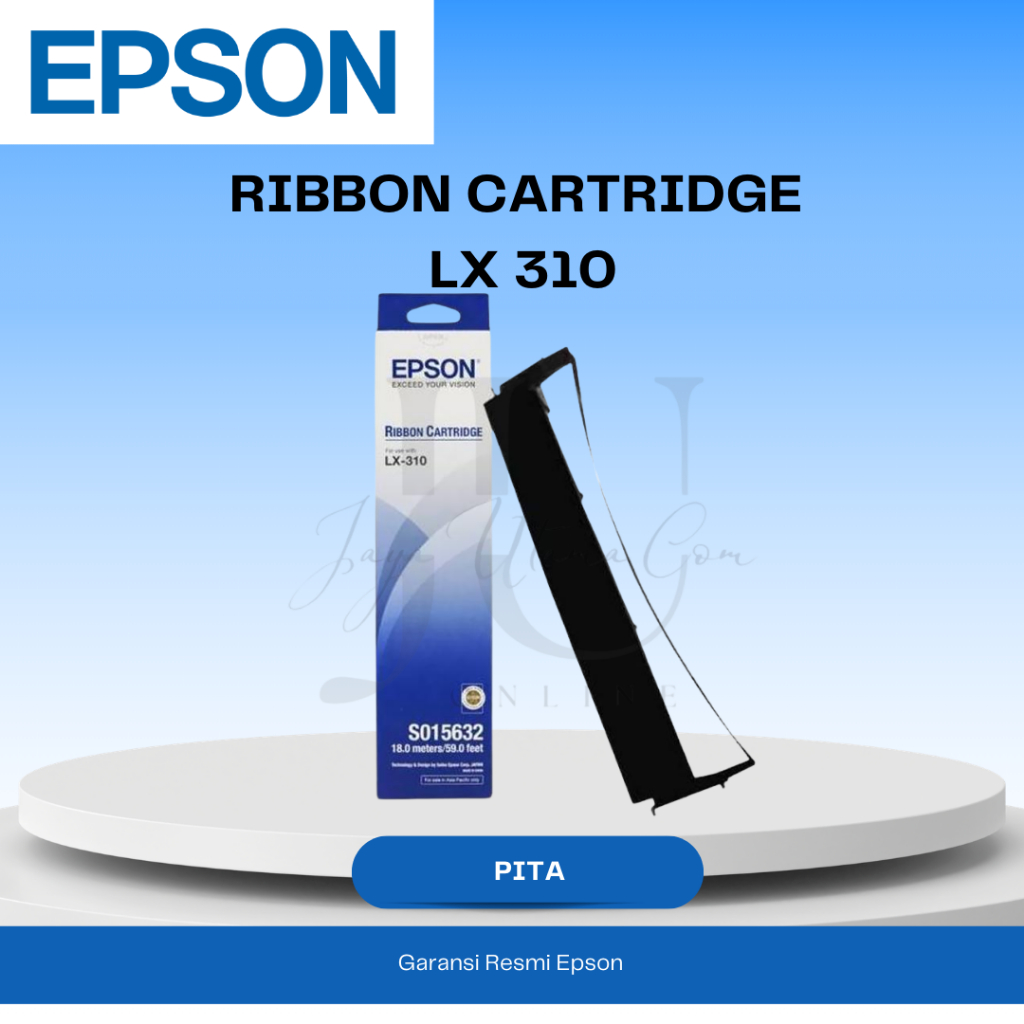 Jual EPSON Pita LX 310 / LQ-2190 / LQ-310 / LX-300II Ribbon Cartridge ...