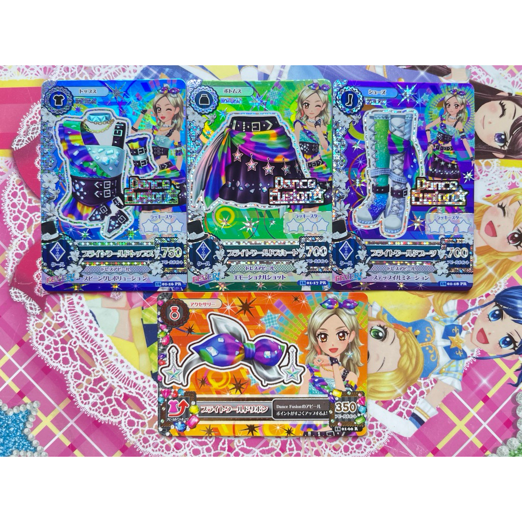 Jual Kartu Aikatsu Rin Kurosawa Dance Fusion Premium Jepang Bright