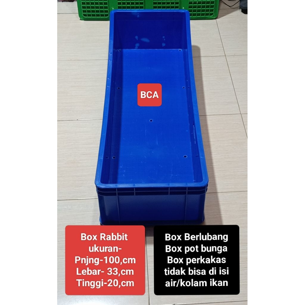 Jual Box Container 6688 Uk- 100x33x20,cm Box pot Bunga & tempat ...