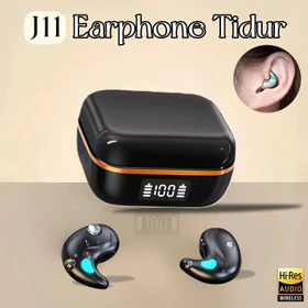 J11 TWS Bluetooth Wireless Earphone Bass Kencang Kualitas Jernih Tahan Lama Ultra Thin Ear