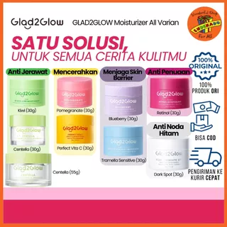 Glad2Glow Moisturizer Series Brightening Hydrating Soothing