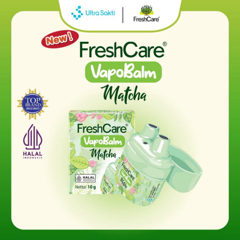Jual Freshcare Vapobalm Series Matcha Sakura 2in1 Balsem Double Inhaler ...