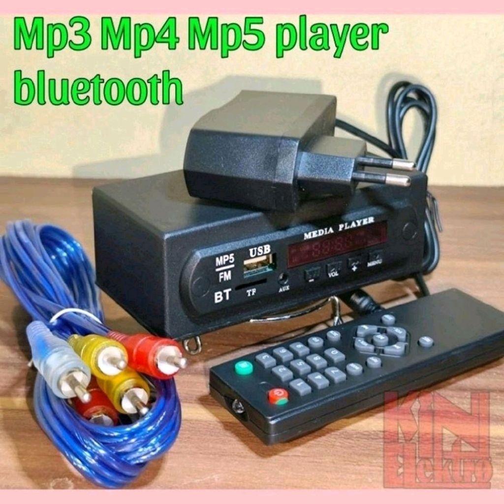Jual AEBDG MP5 modul Vidio Bluetooth 12V Splash Screen Plus Box+Adaptor ...