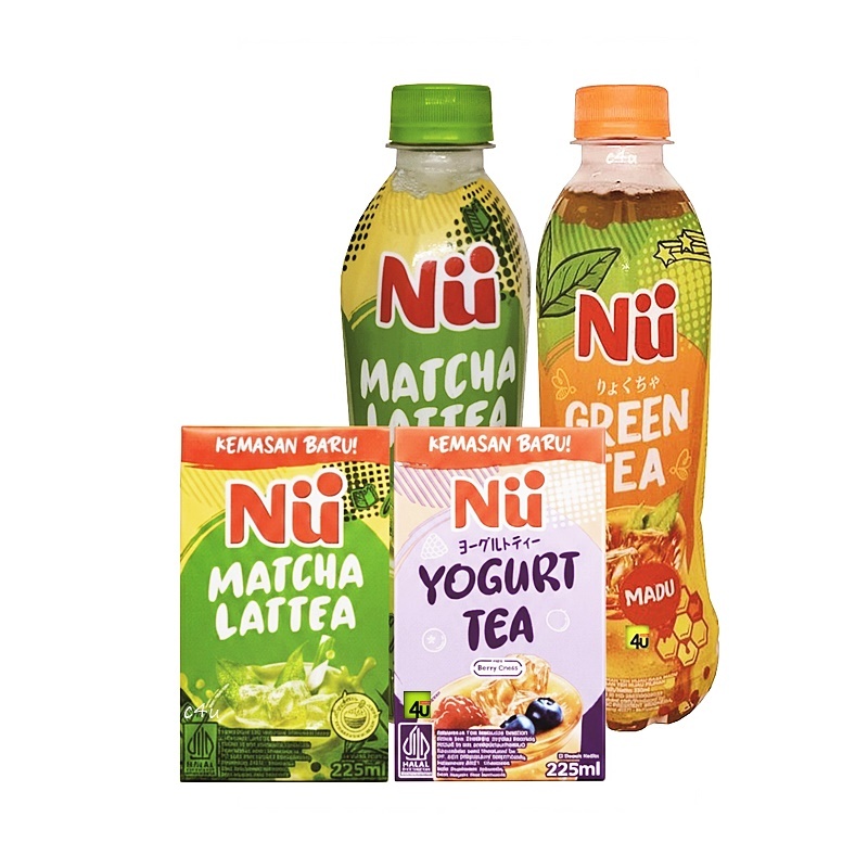Jual NU - Green Tea, Milk Tea, Yoghurt Tea - Minuman Teh Siap Minum ...