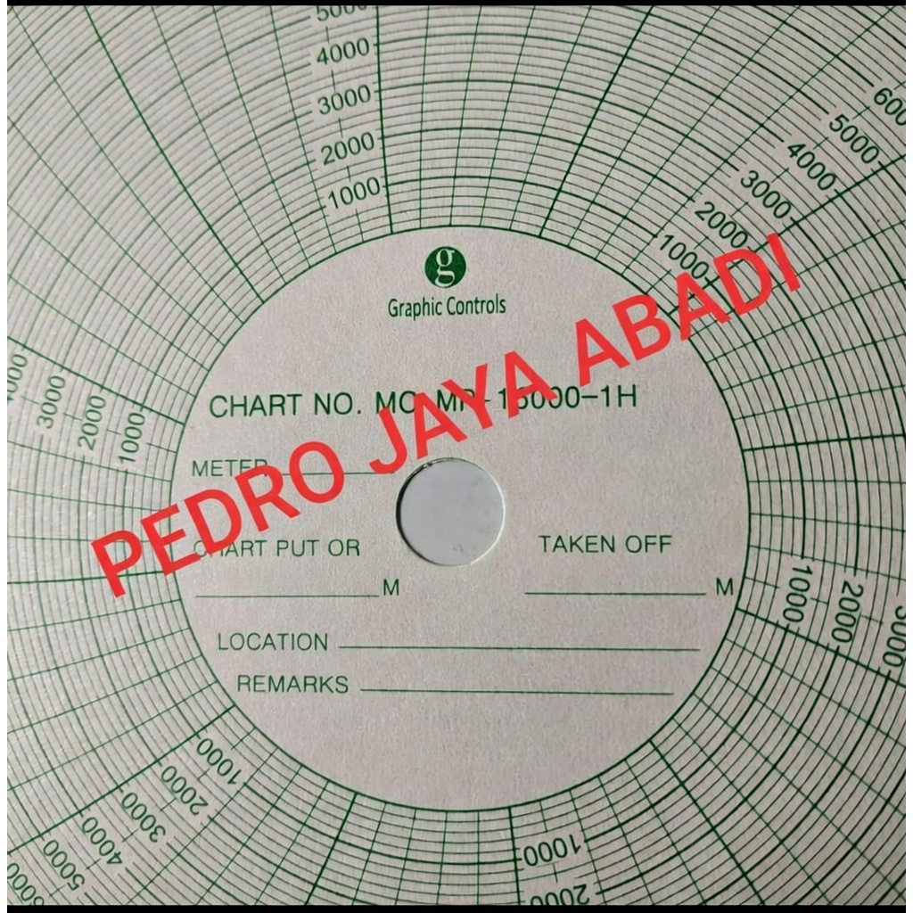 Jual Barton Chart / Recording Charts Barton Graphic Controls MC MP ...