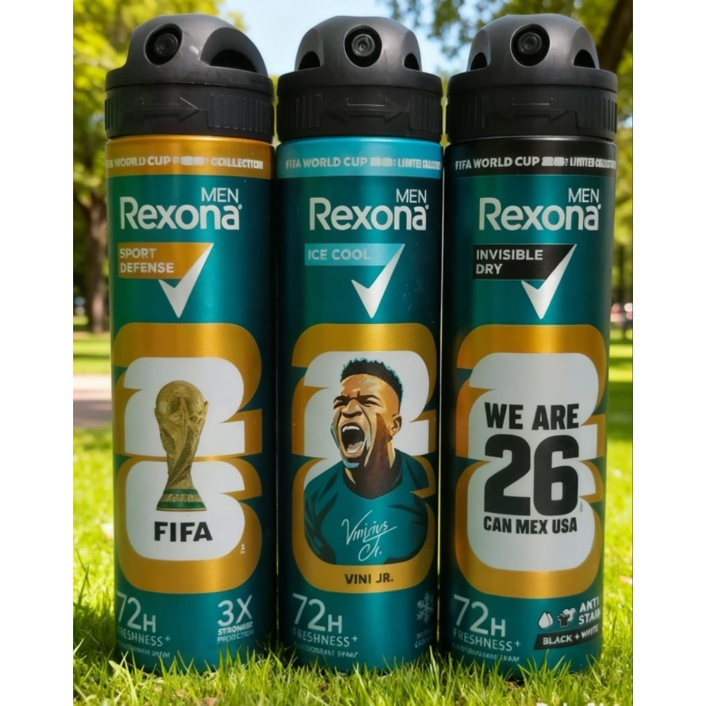 Jual Rexona Spray Men Special Edition... promo..FIFA World Cup, 135 Ml ...