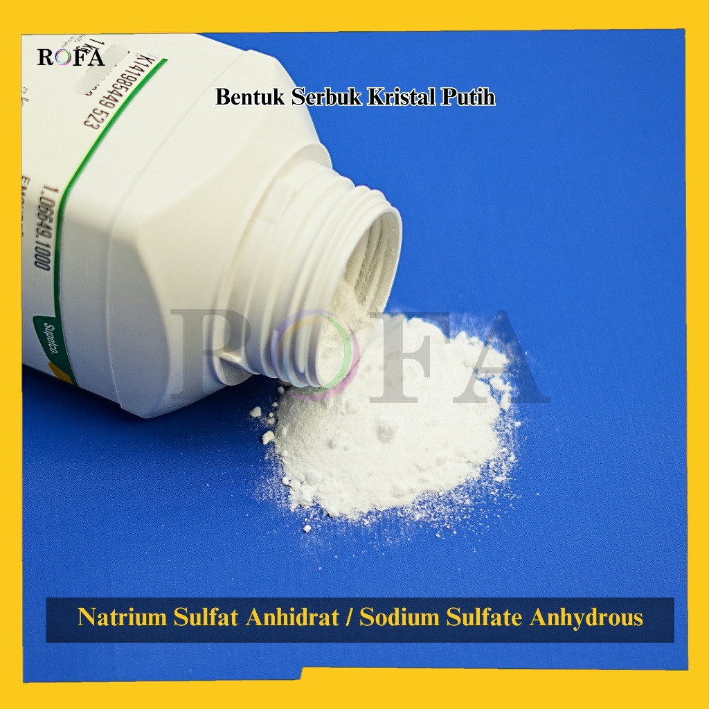 Jual Natrium Sulfat Anhidrat / Sodium Sulfate Anhydrous / Na2SO4 Pro ...