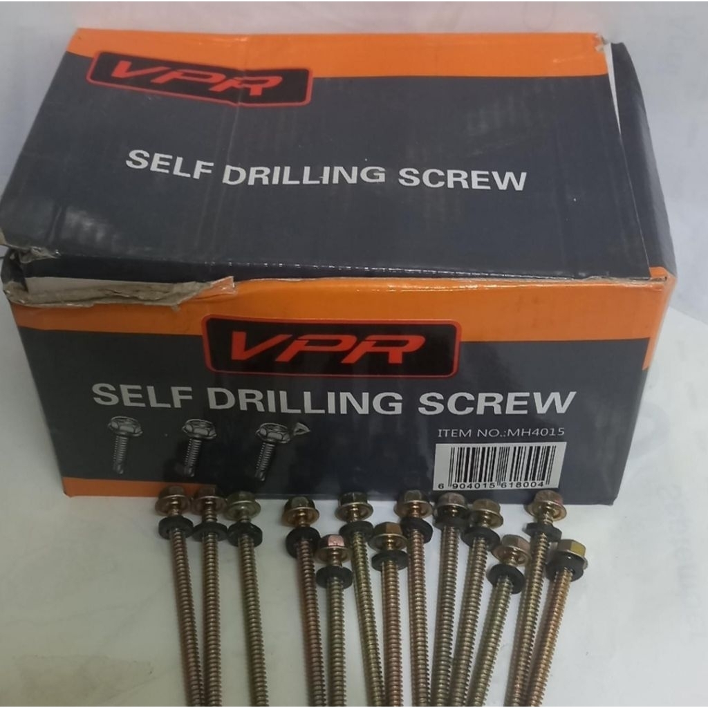 Jual Baut Roofing 12 x 70 baut rofing 7cm 1box atap baja ringan alderon ...