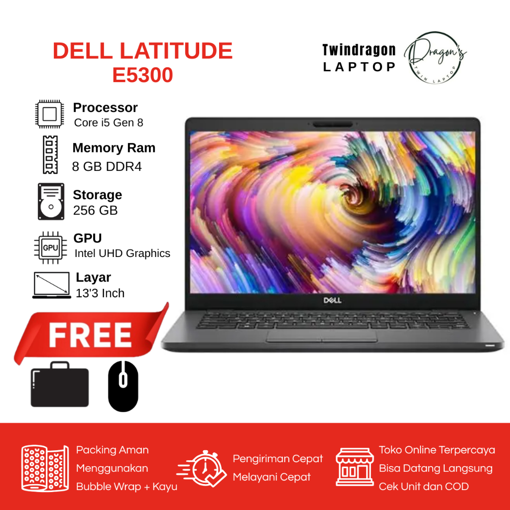 Jual Laptop Dell Latitude E5300/ E5310/ E5320 Core i5/ i7 | Laptop ...