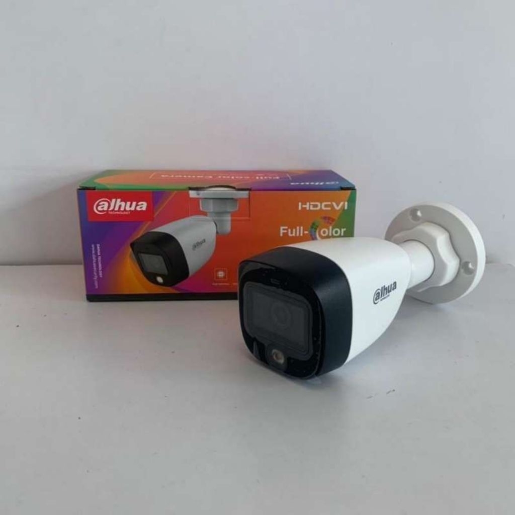 Jual KAMERA DAHUA OUTDOOR FULL COLOR 2MP DH-HAC-B1A29P | Shopee Indonesia