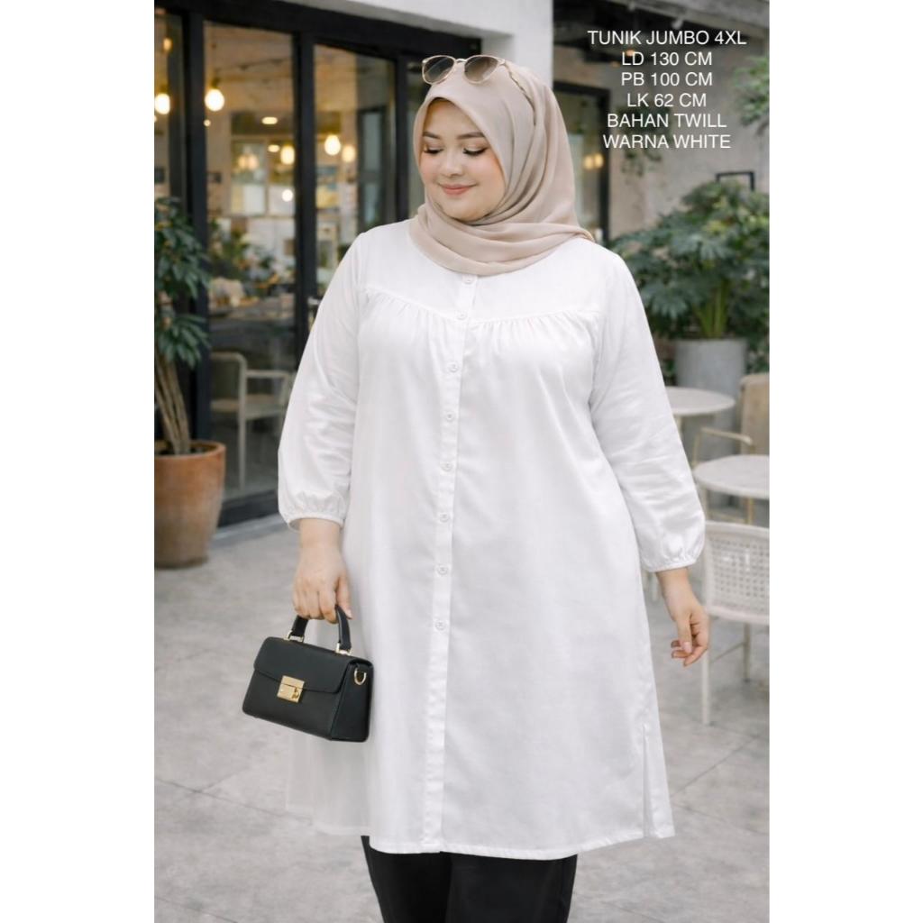 Jual Tunik Jumbo Ld 130 Cm Model Terbaru Kekinian - Clara Tunik ...