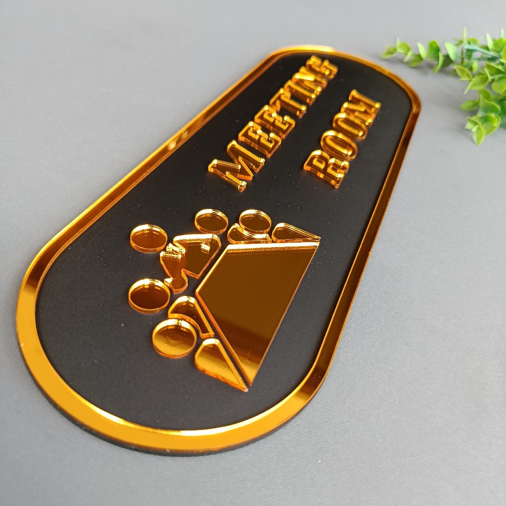Jual Sign Meeting Room Akrilik Custom | Tulisan Ruang Rapat Kantor & Co ...