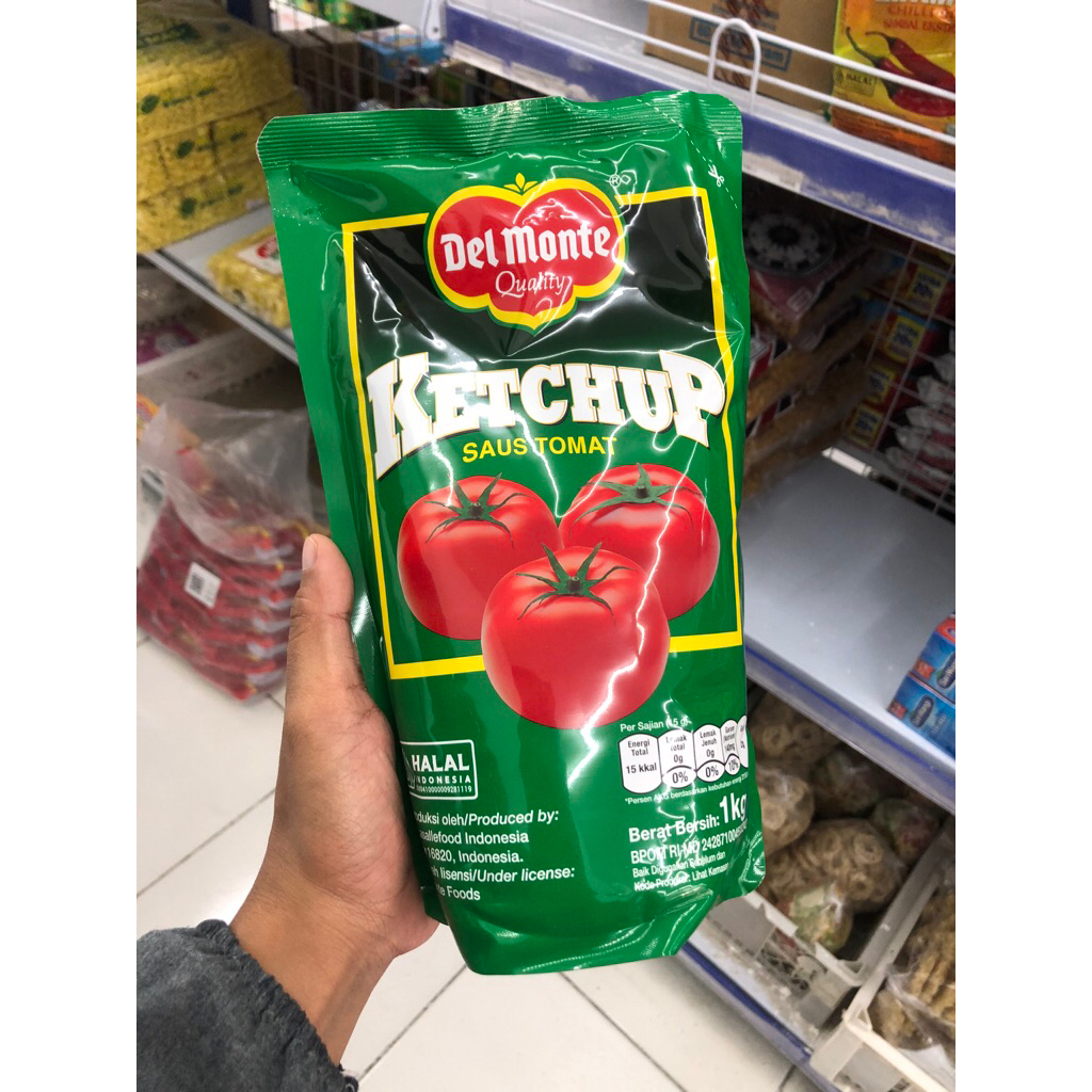Jual Del Monte Saus Tomat 1kg - Saus Tomat Berkualitas, Rasa Lezat ...