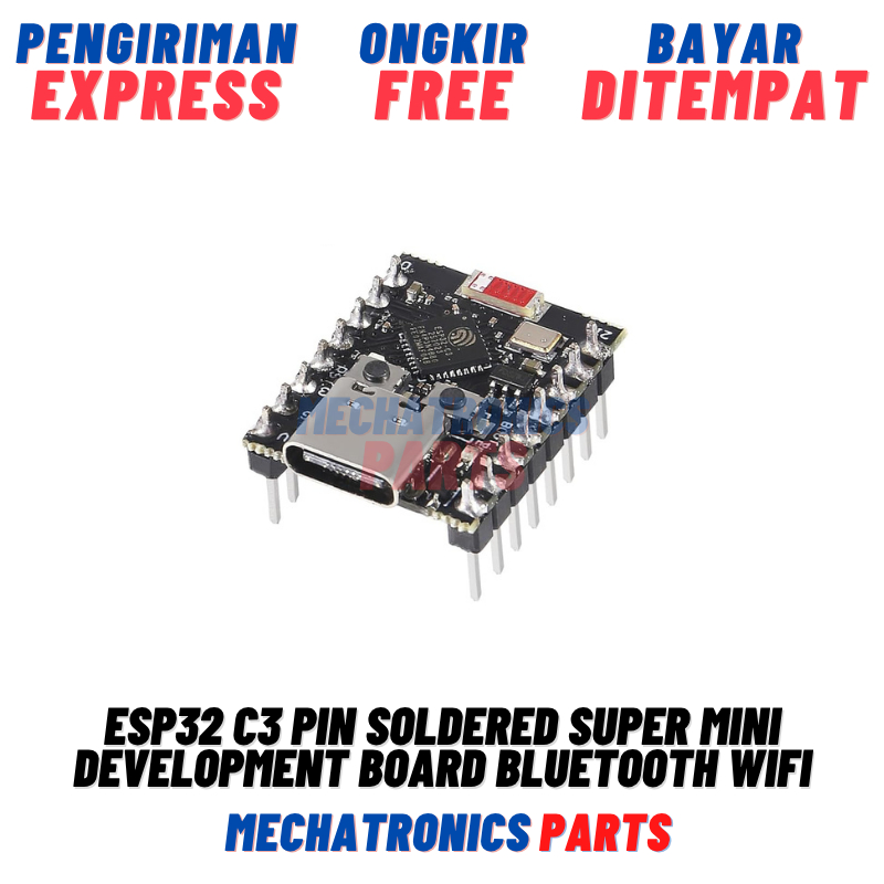 Jual ESP32 C3 Pin Soldered Super Mini Development Board Bluetooth Wifi ...