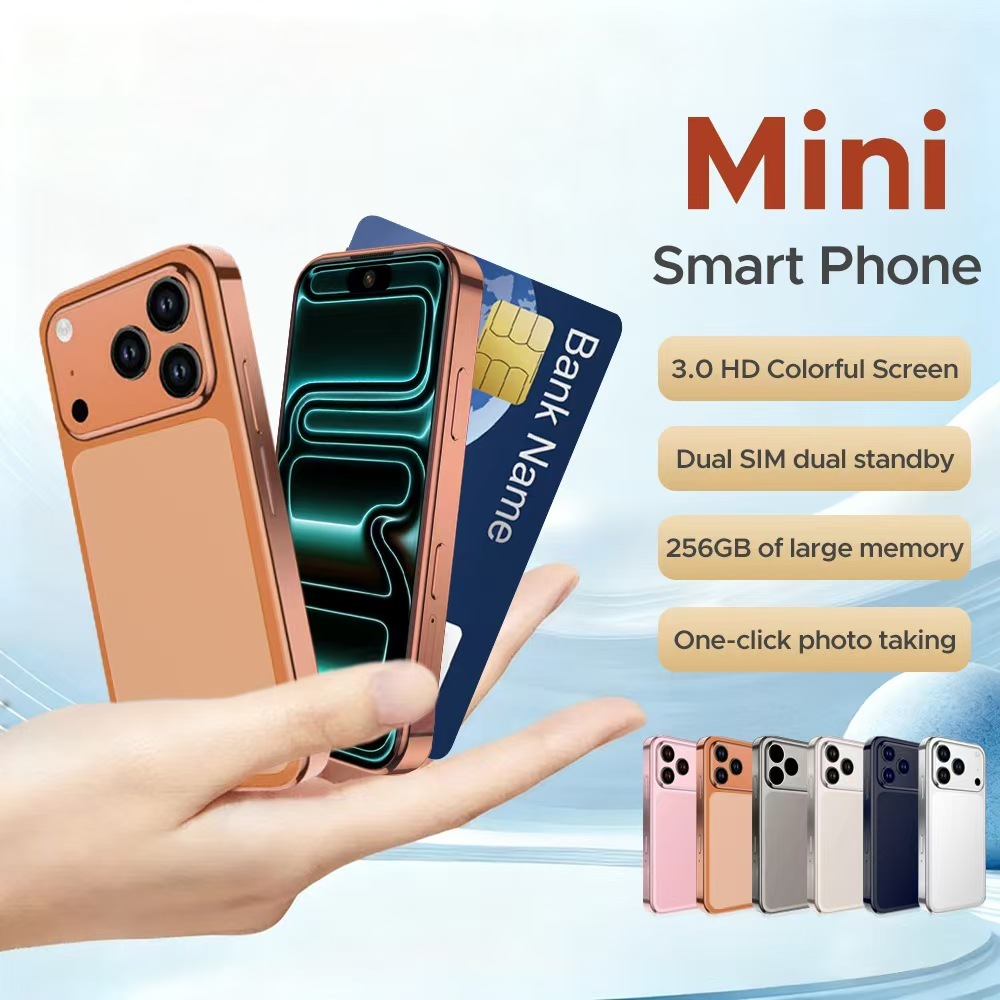 Soyes hp xp17pro max mini Hp Smartphone sentuh ultra mini ram 4/64GB jaringan 4G Garansi Termurah