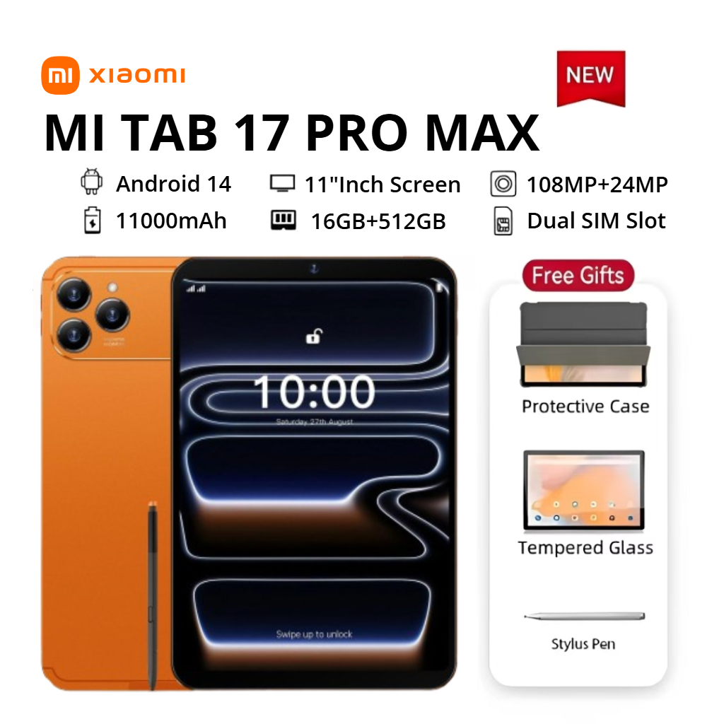 Jual Xiaomi Mi Tab 17 Pro Max 5G LTE Android Tablet 16GB RAM 512GB ROM ...