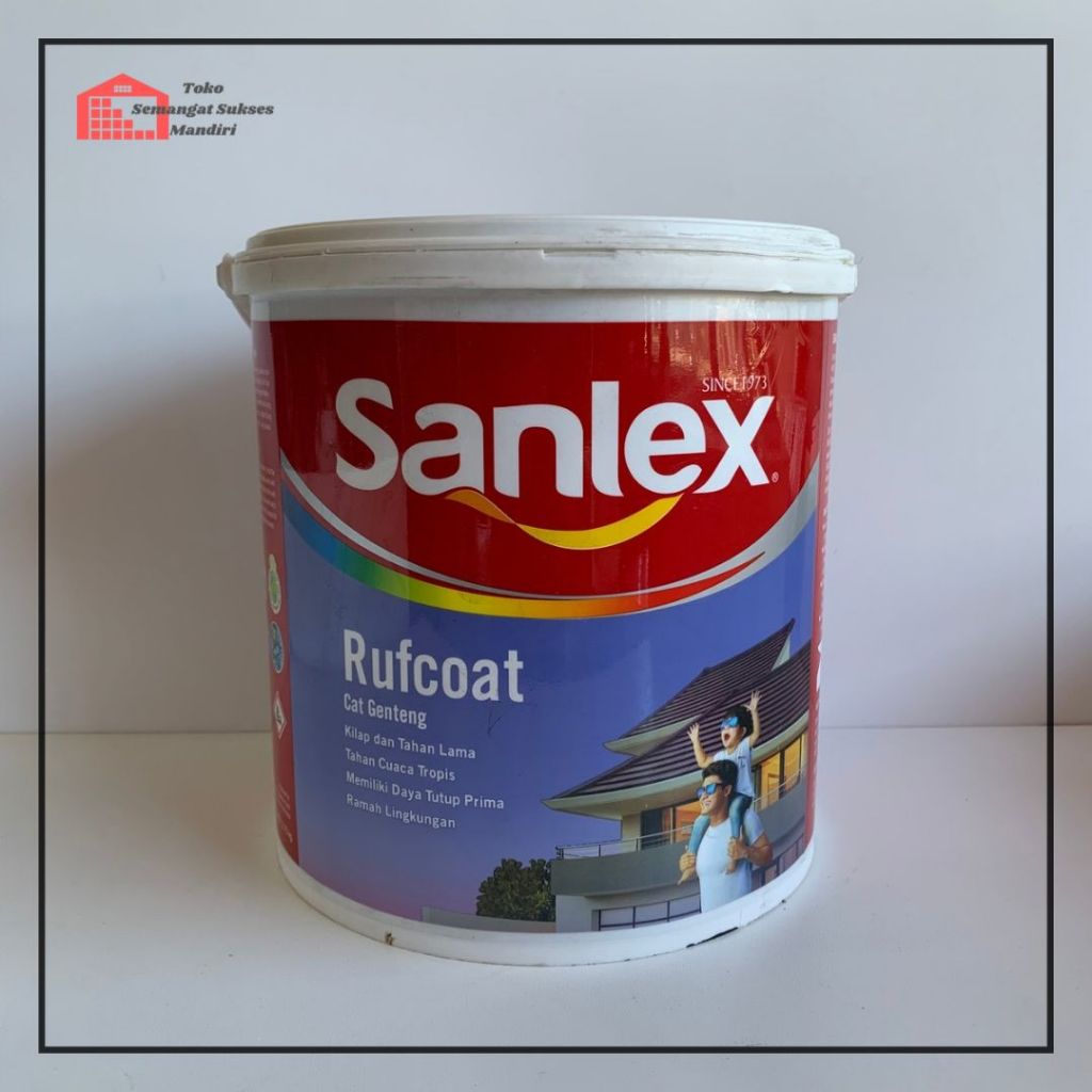 Jual SANLEX CAT GENTENG 4KG | Shopee Indonesia