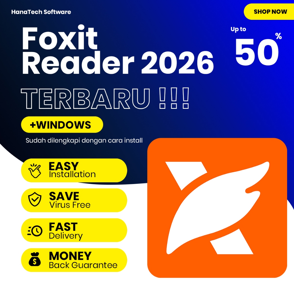 Jual Foxit Reader Terlengkap & Harga Terbaru Agustus 2026 | Shopee ...
