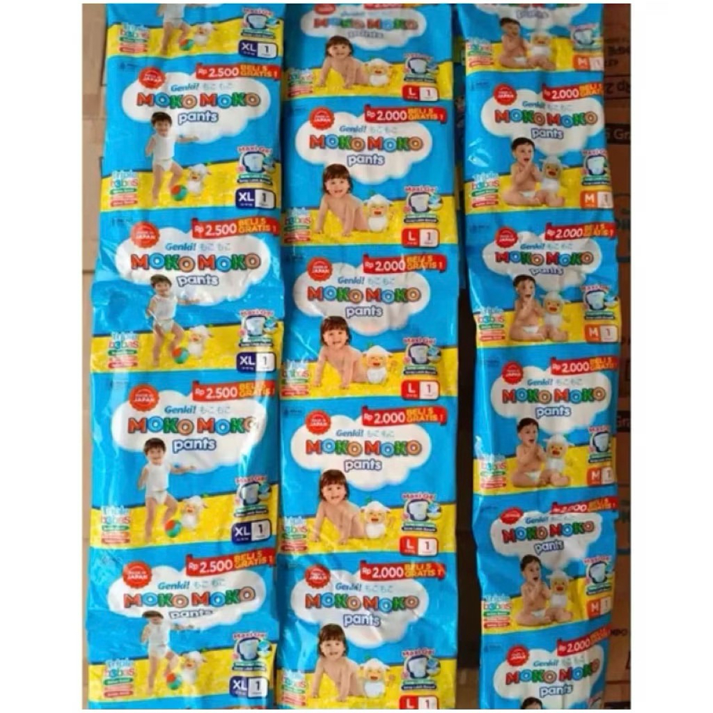Jual Moko Moko Pants Renceng Isi 6 Pcs Murah Meriah | Shopee Indonesia