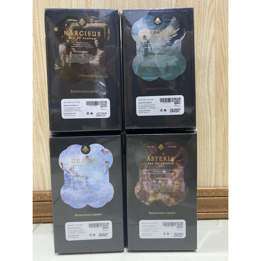Jual Velixir Persephone Apollo Narcisus Ares Galatea 35ml [Ready Stock ...
