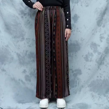 Celana Hommy Wanita Premium Celana Wanita Motif Anti Nerawang Celana Kulot Highwaist Kulot
