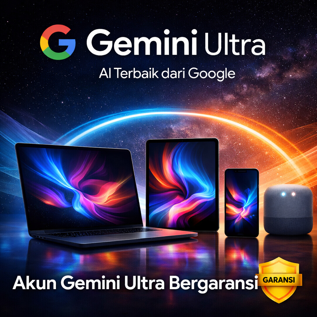 Jual Google Gemini AI Ultra Full Kredit, FLOW dan ANTIGRAVITY Garansi ...