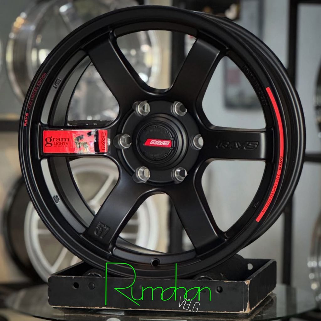 Jual velg rays 57 flow forming ring 18 lebar 9 pcd 6x139,7 et 0 velg ...