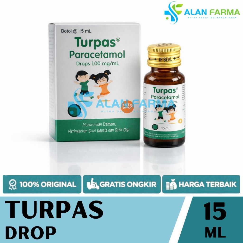 Jual Turpas Drop 15 mL | Turpas Drops | Turun Panas Bayi | Paracetamol ...