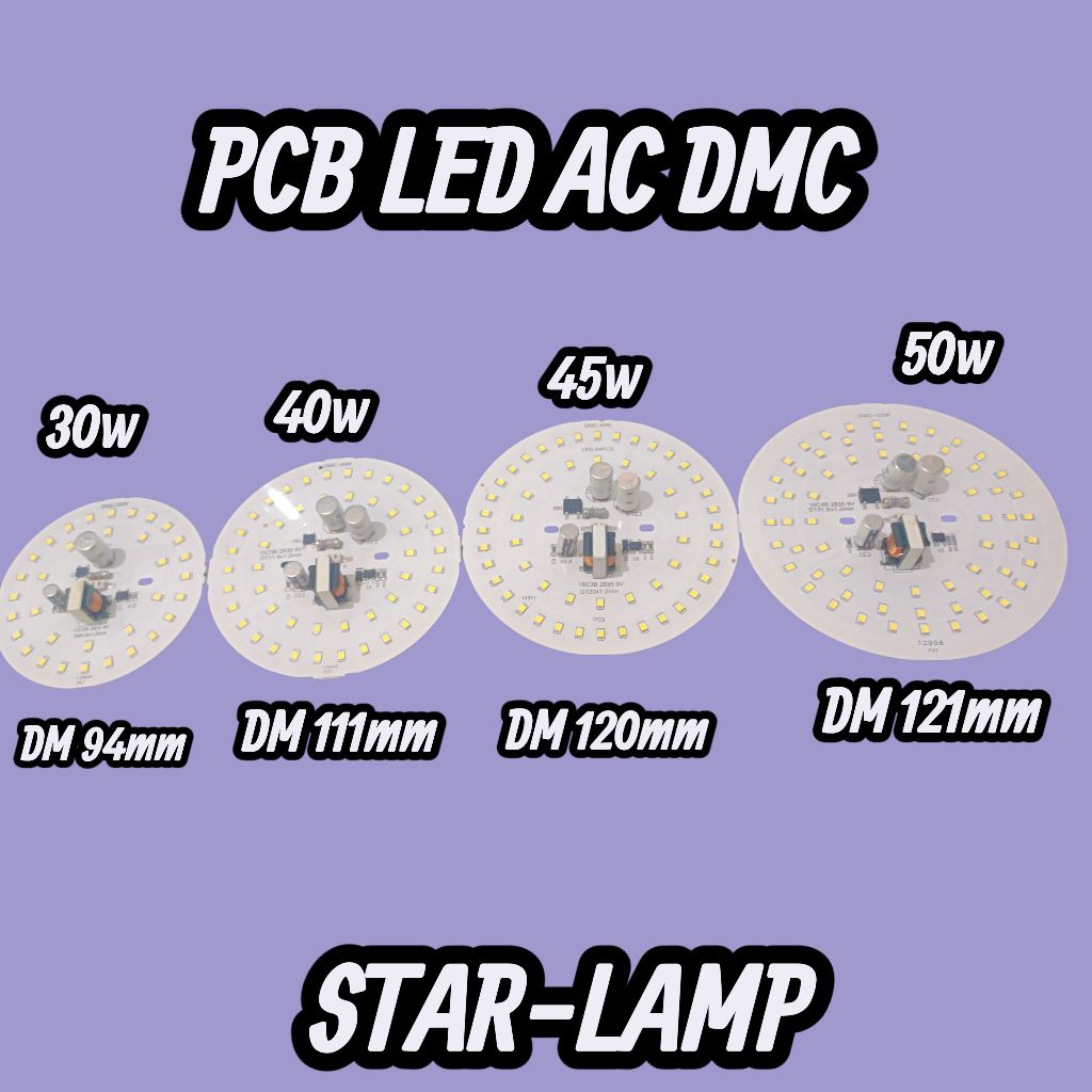 Jual PCB LED AC DMC ALL WAT 30W 40W 45W 50W | Shopee Indonesia